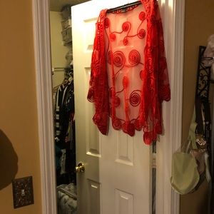 Pretty red cover jacket